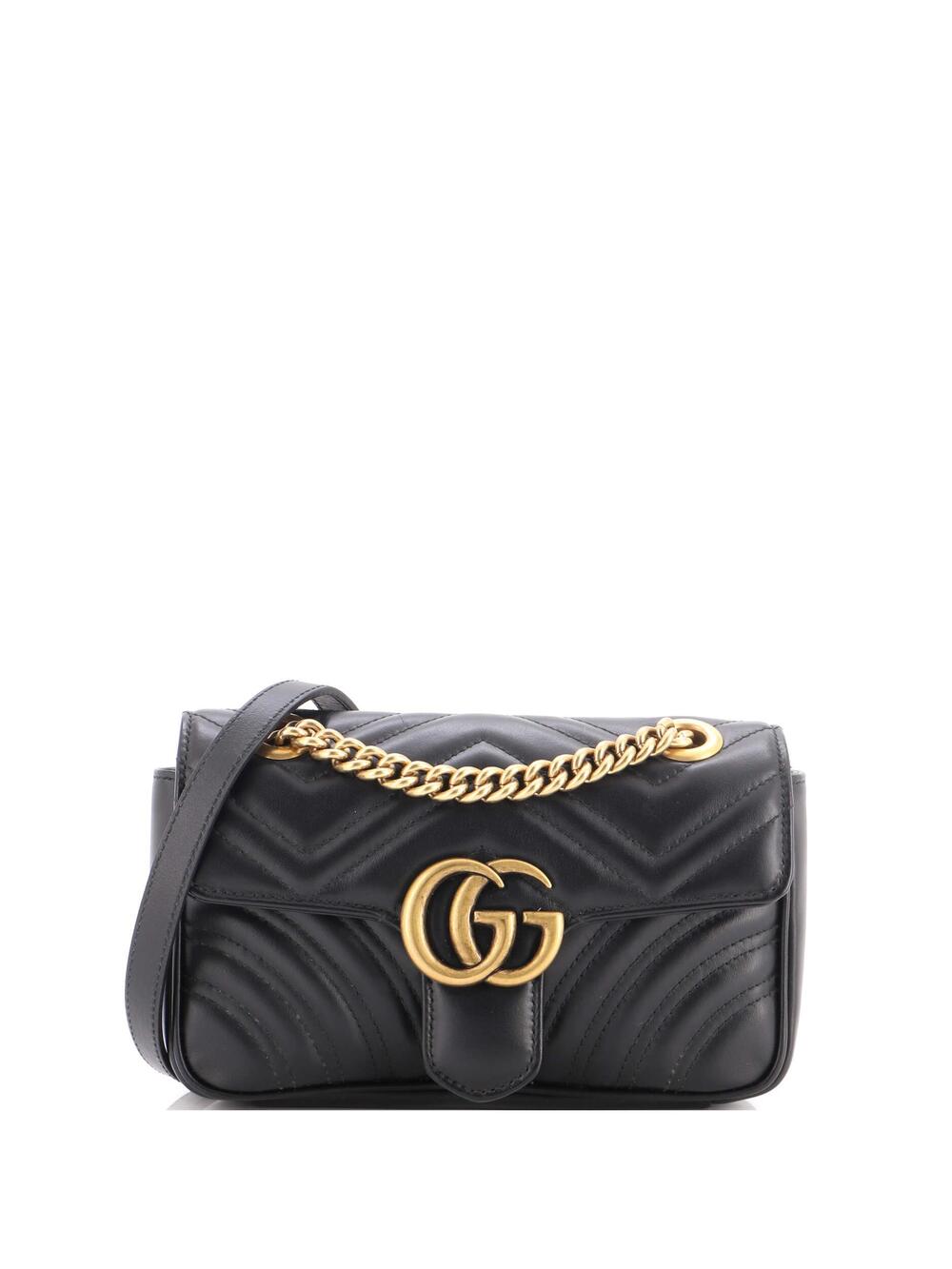 Gucci Gg Marmont Flap Bag Matelasse #374834G13B